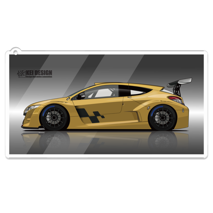 アクリルキーホルダー - 100 x 100 (mm)