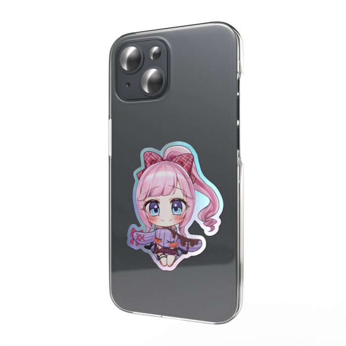 オーロラスマホステッカー - 縦