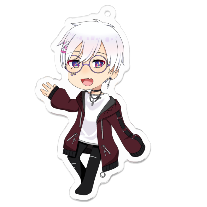 アクリルキーホルダー - 70 x 70 (mm)