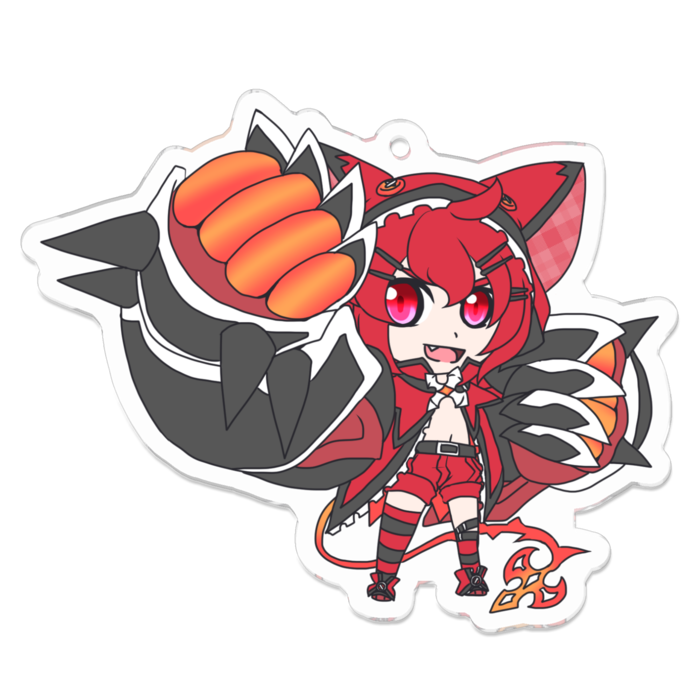 アクリルキーホルダー - 70 x 70 (mm)