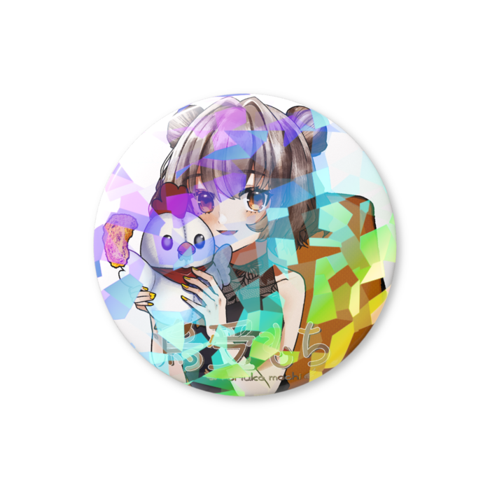 ホログラム缶バッジ - 76mm