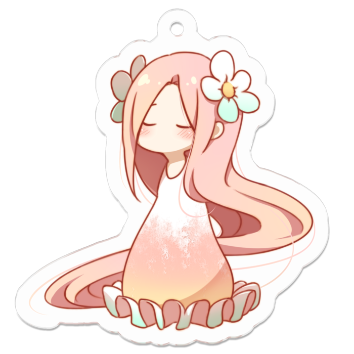 アクリルキーホルダー - 50 x 50 (mm)