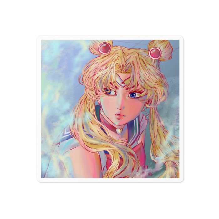 シール　ホワイトボーダー- 100 x 100 (mm)