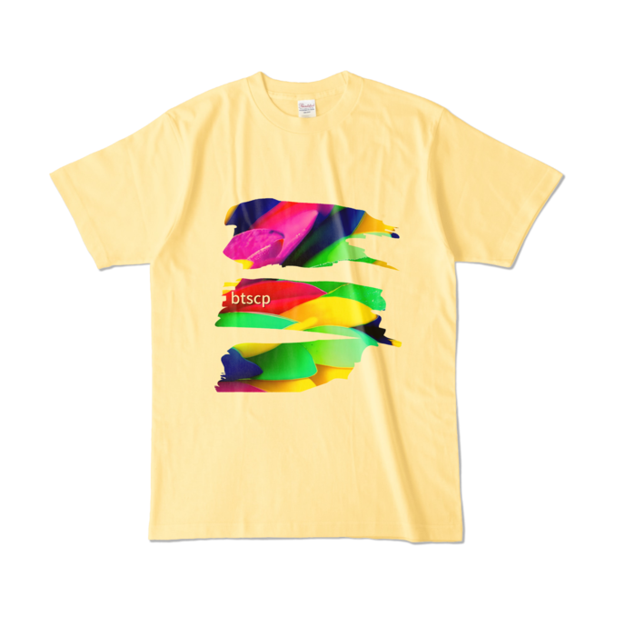 カラーTシャツ - L - ライトイエロー (淡色)