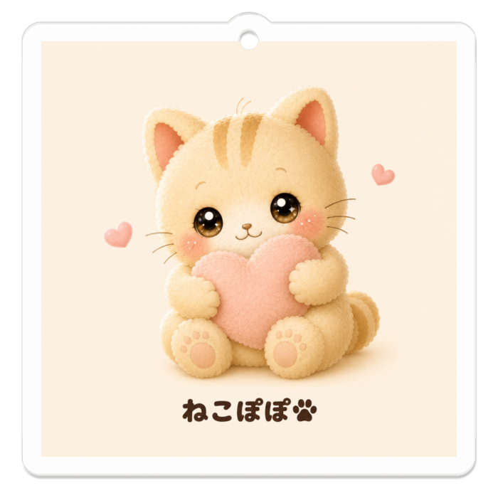 アクリルキーホルダー - W50 × 50mm 以内