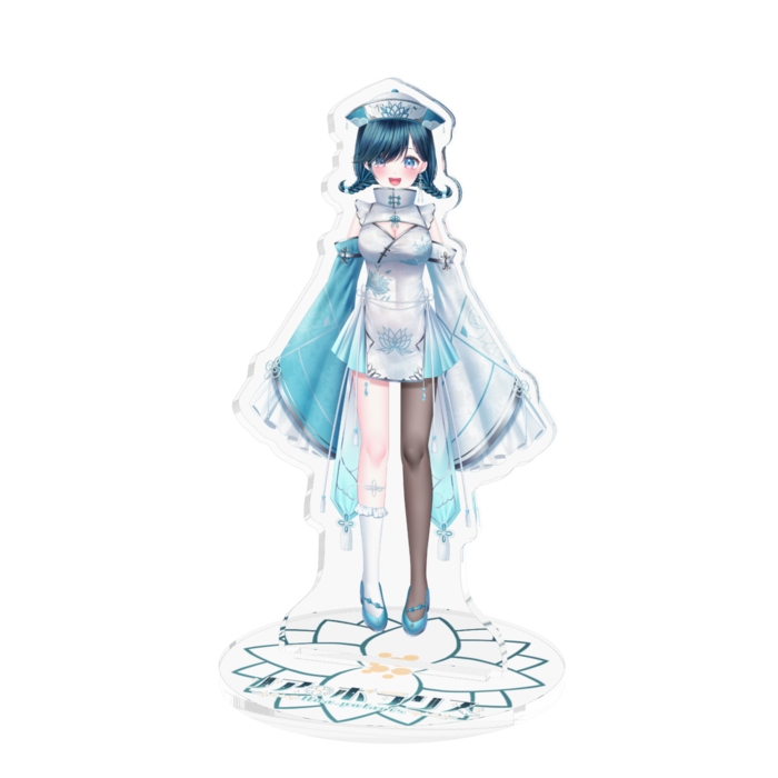 みつあみアクリルフィギュア - 100x100mm