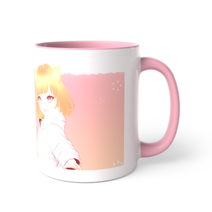 ツートンカラーマグカップ - 直径 8.2cm / 高さ 9.5cm