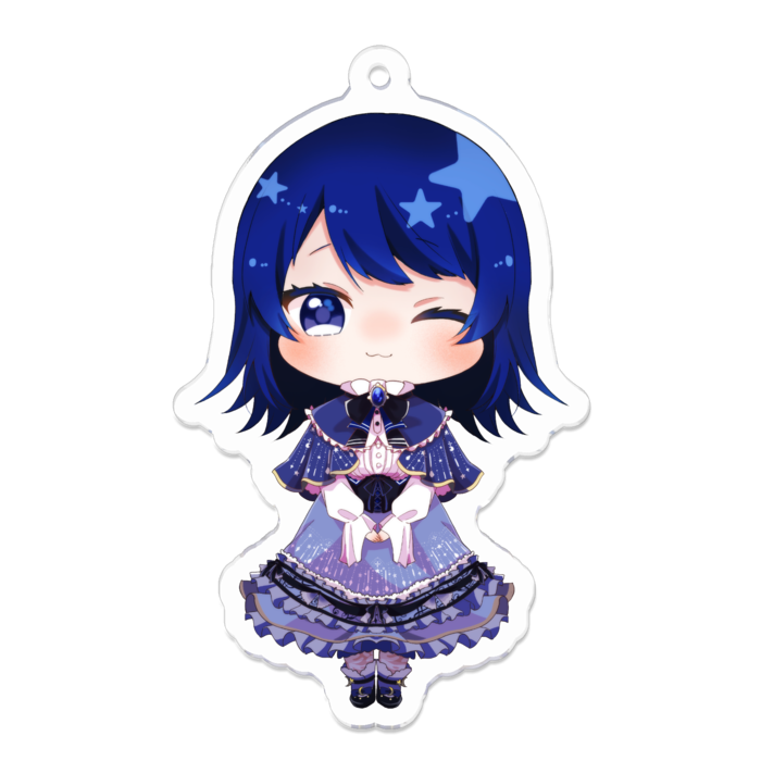 アクリルキーホルダー - 70 x 70 (mm)