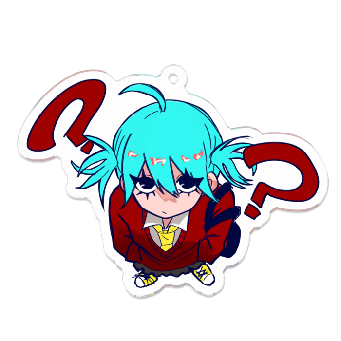 アクリルキーホルダー - 70 x 70 (mm)