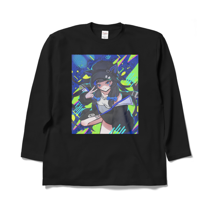 ロングスリーブTシャツ - XL - ブラック