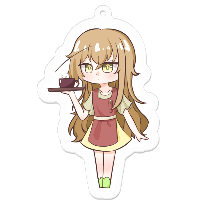 アクリルキーホルダー - 70 x 70 (mm)