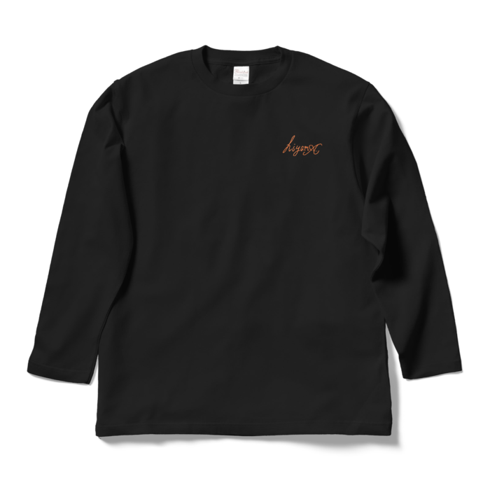 ロングスリーブTシャツ - L - ブラック(サイン)