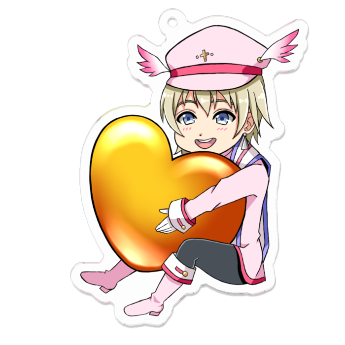 アクリルキーホルダー - 70 x 70 (mm)