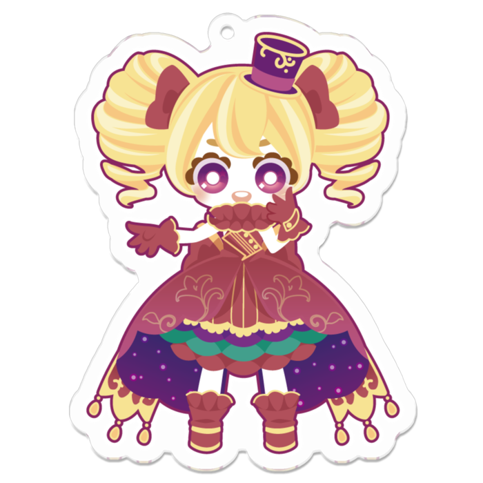 オトカドール ぷりん屋BATON ルシ子 アクリルキーホルダー