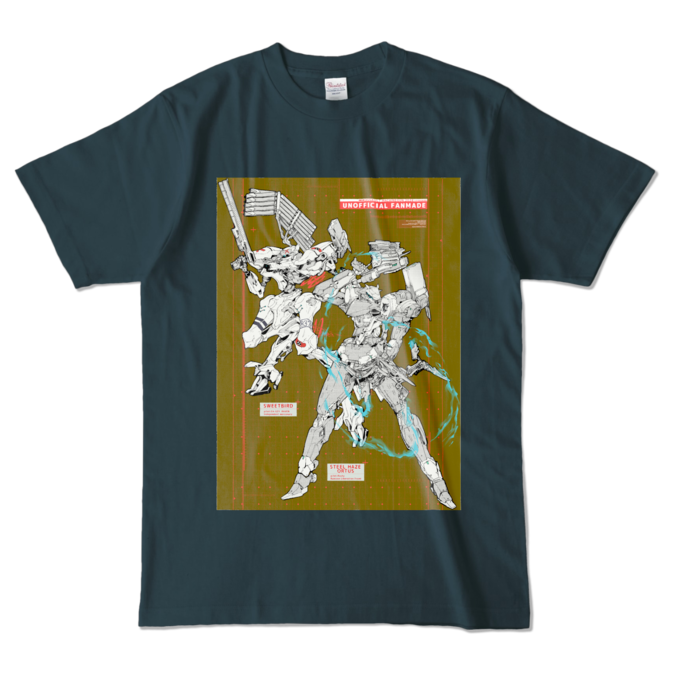 カラーTシャツ - L - デニム (濃色)