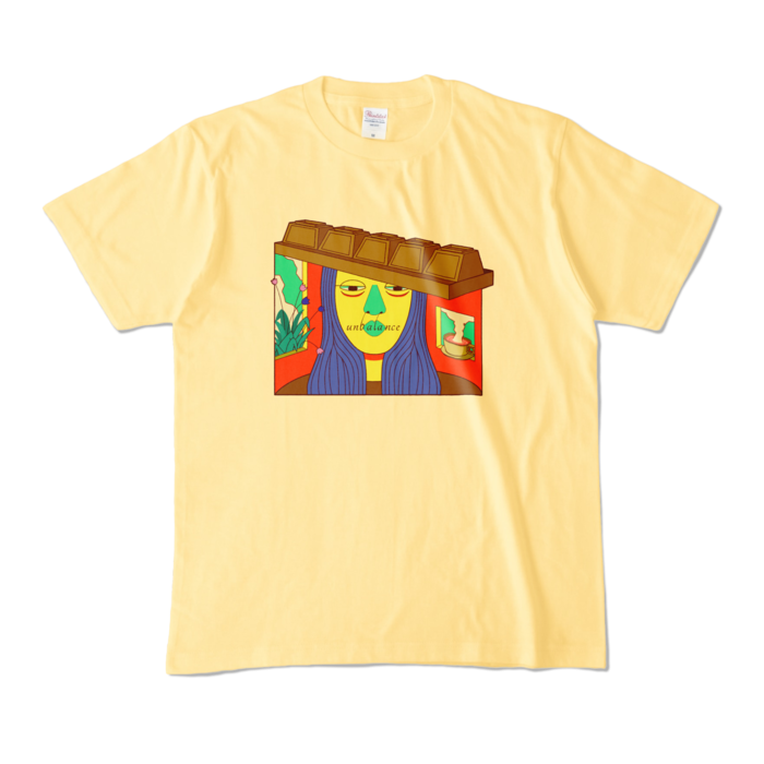 カラーTシャツ - M - ライトイエロー (淡色)