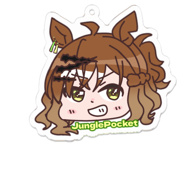 アクリルキーホルダー - 70 x 70 (mm)