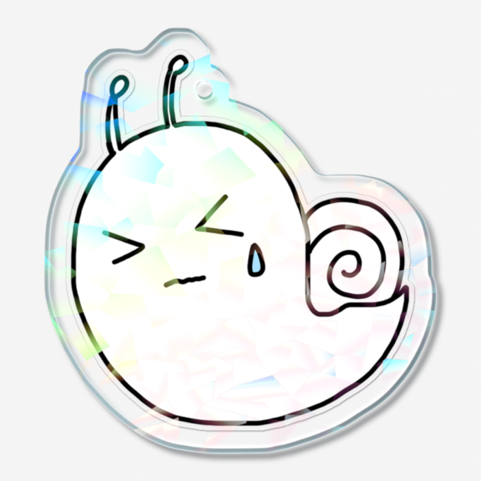 ホログラムアクリルキーホルダー - 50 × 50mm