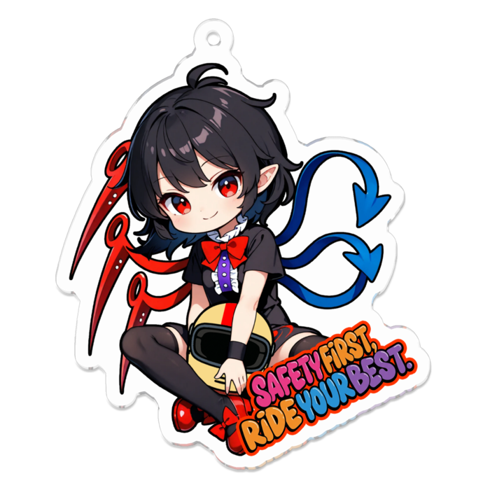 アクリルキーホルダー - 70 x 70 (mm)