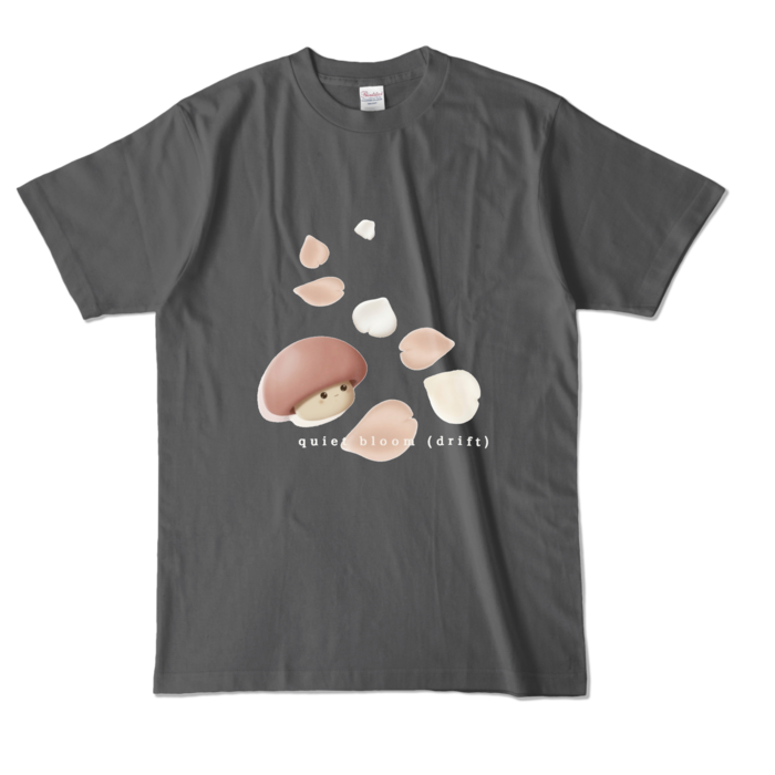 カラーTシャツ - L - チャコール (濃色)