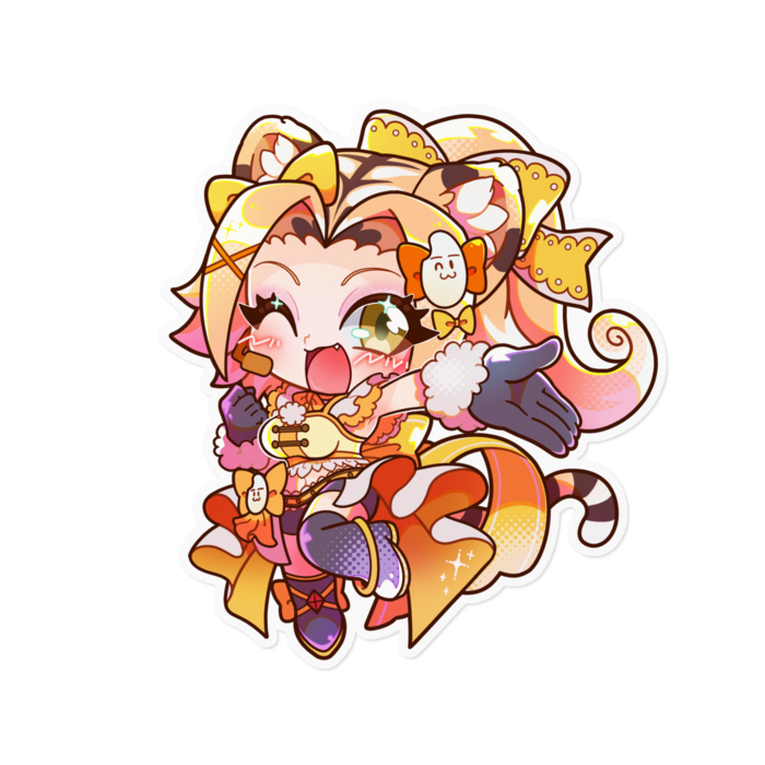 アイドルの姿ステッカー - 160 x 160 (mm)(2)