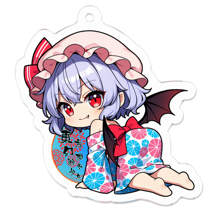 アクリルキーホルダー - 50 x 50 (mm)