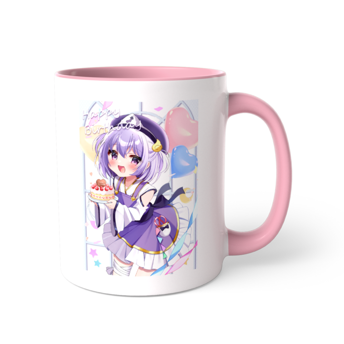 ツートンカラーマグカップ - 直径 8.2cm / 高さ 9.5cm