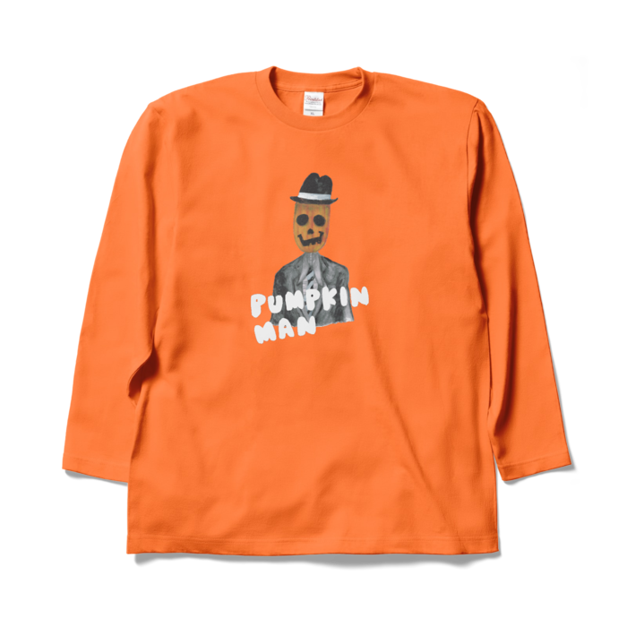 ロングスリーブTシャツ - XL - オレンジ