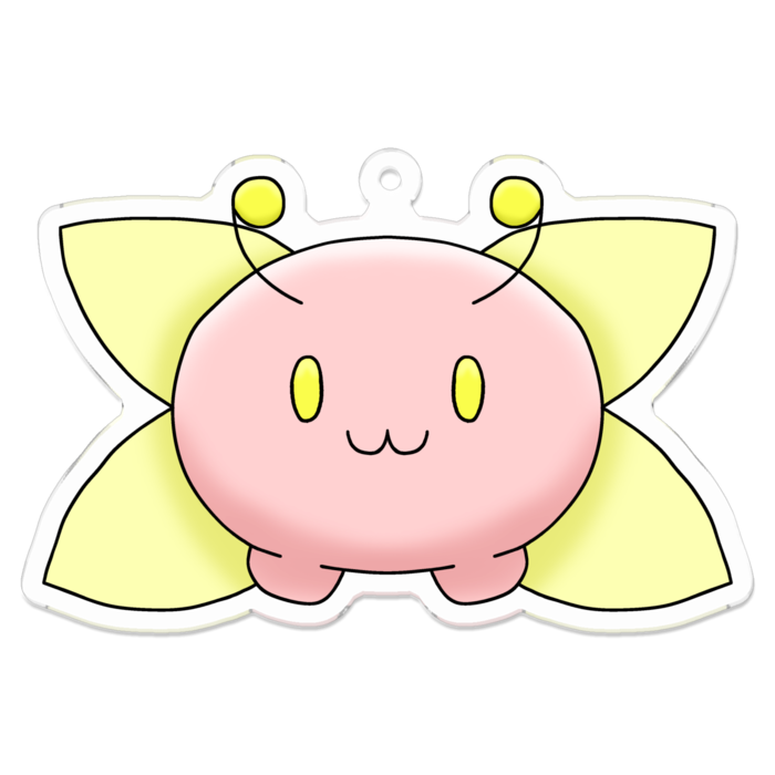 りんねむしアクキー(桜)