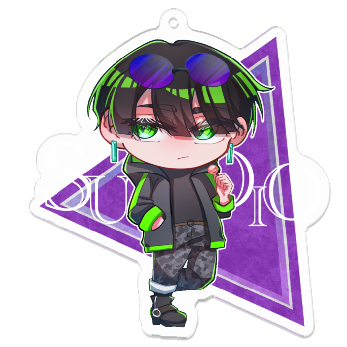 アクリルキーホルダー - 70 x 70 (mm)