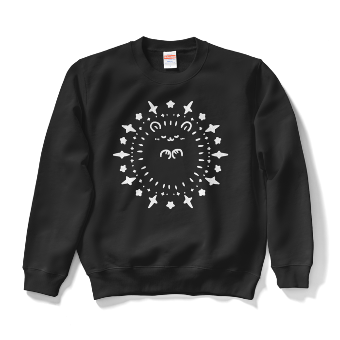 【ホワイト】スウェット - S - ブラック