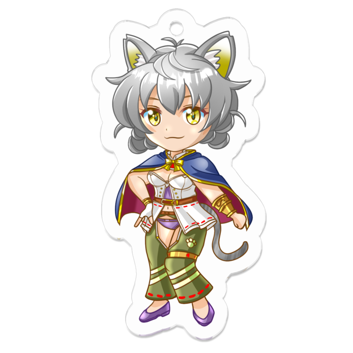 アクリルキーホルダー - 50 x 50 (mm)