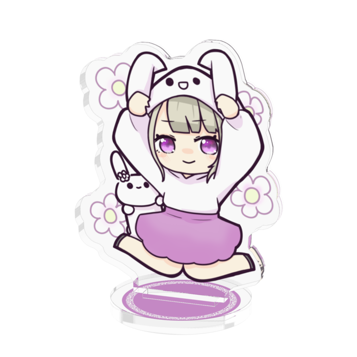 佐倉ゆかり(みみはなパーカー)アクリルスタンド - 50x50mm