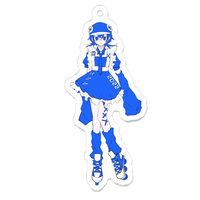 アクリルキーホルダー - 70 x 70 (mm)