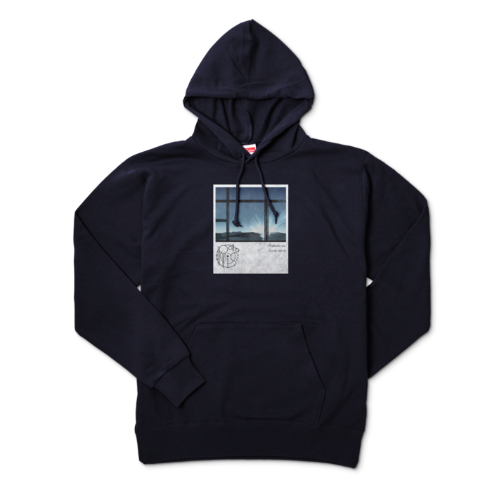 パーカー - XL - ネイビー