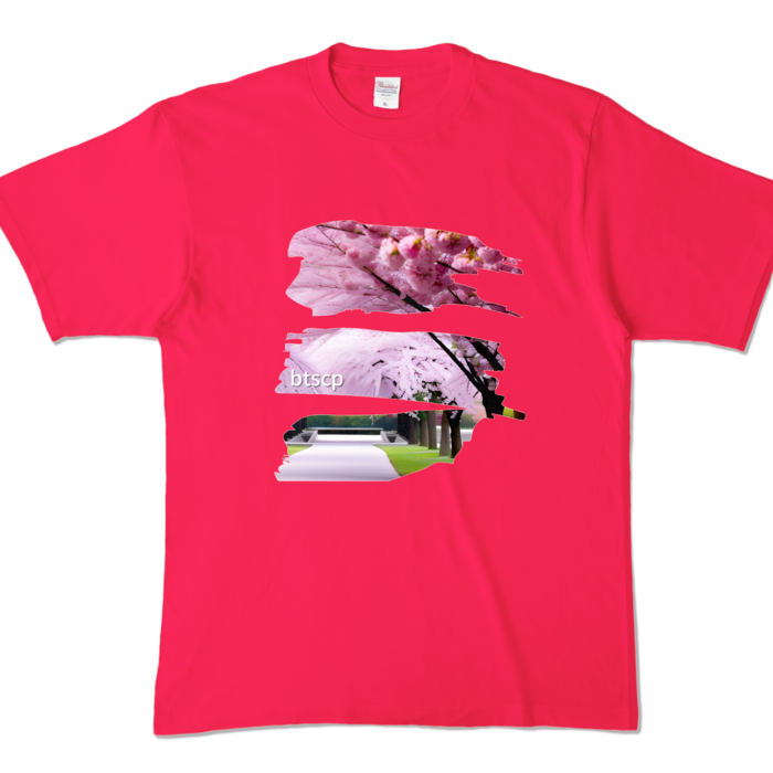 カラーTシャツ - XL - ホットピンク (濃色)
