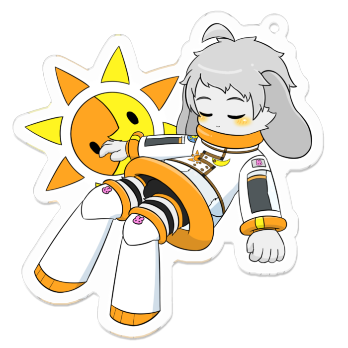 アクリルキーホルダー - 70 x 70 (mm)