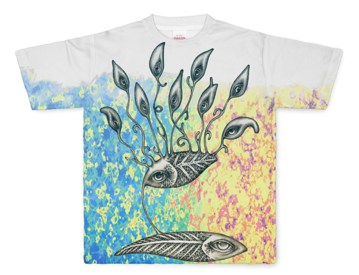 フルグラフィックTシャツ - L - 正面印刷のみ