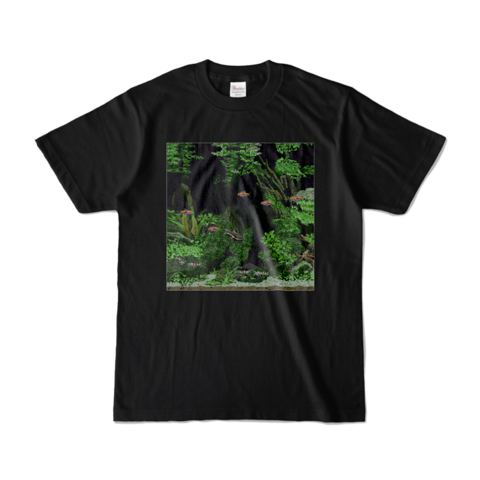 カラーTシャツ - S - ブラック (濃色)