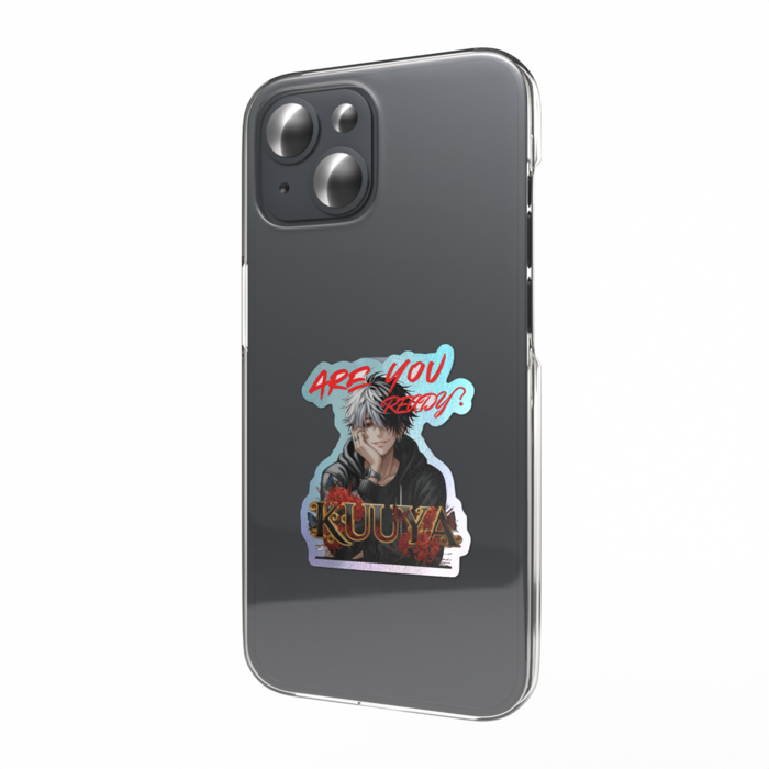 オーロラスマホステッカー - 縦