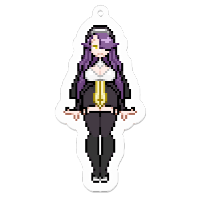 ドットいのアクキー - 70 x 70 (mm)