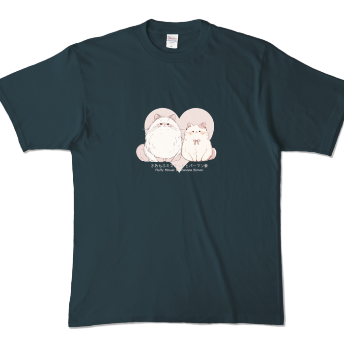 カラーTシャツ - XL - デニム (濃色)