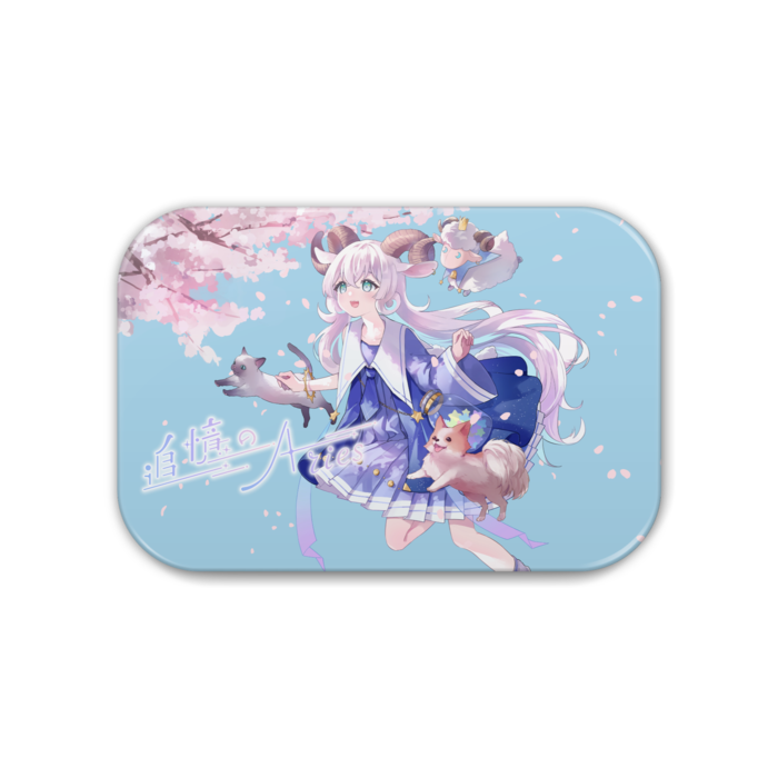 缶バッジ - 角丸 76x51mm