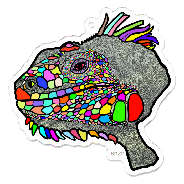 アクリルキーホルダー - 70 x 70 (mm)