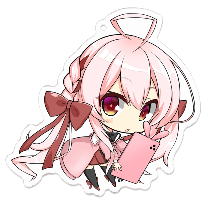 アクリルキーホルダー（コーティング） - 70 x 70 (mm)