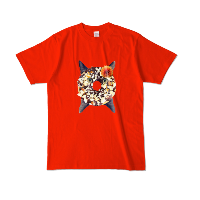 カラーTシャツ - L - レッド (濃色)