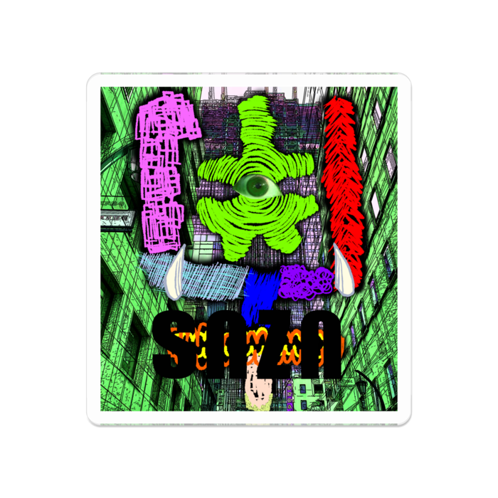 アクリルバッジ - 50 x 50 (mm)