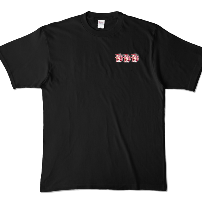 カラーTシャツ - XL - ブラック (濃色)