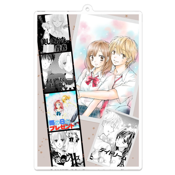 アクリルキーホルダー（コーティング） - 100 x 100 (mm)