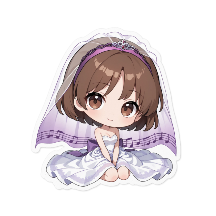 ステッカー - 100 x 100 (mm)(キャラのみ)